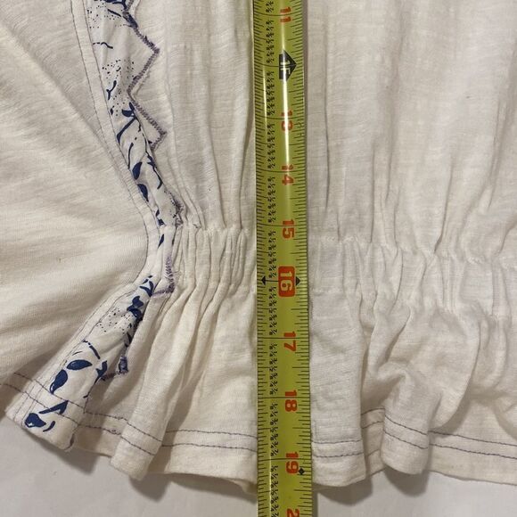 Vintage Savannah Bohemian Cotton Blend Batwing Sleeve Top size S - Picture 8 of 8